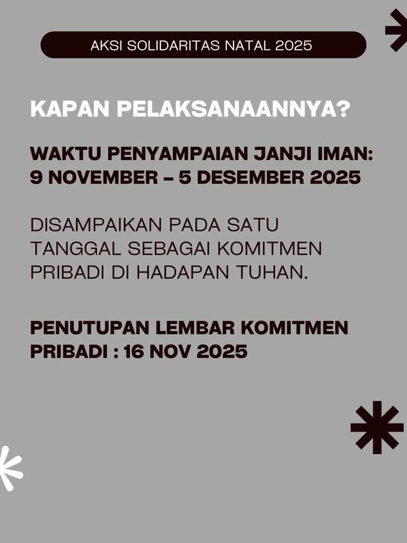 Jadwal Janji Iman Natal