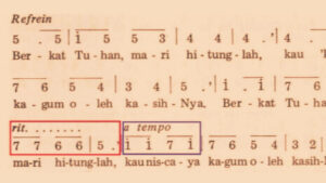 arti ritardando dalam musik himne gereja