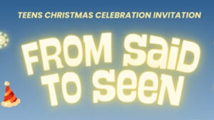 Perayaan Natal Remaja - Teens GKI Camar