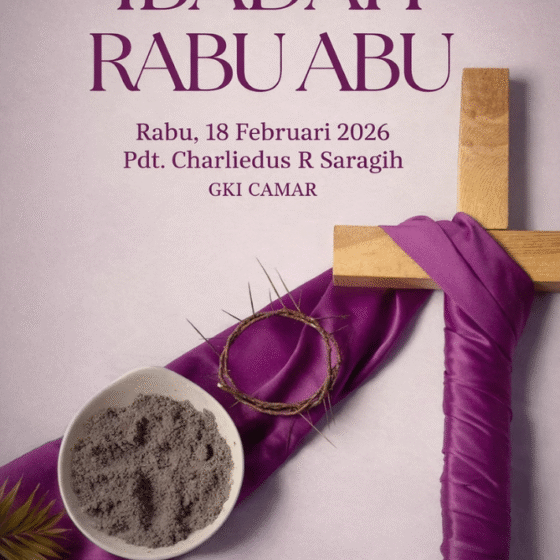 Jadwal Rabu Abu GKI 2026