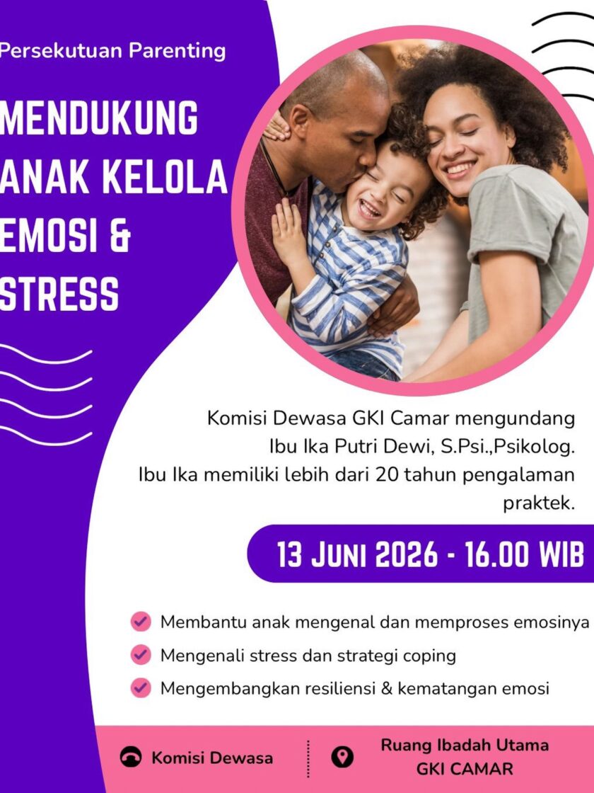 Mendukung Anak Kelola Emosi & Stress