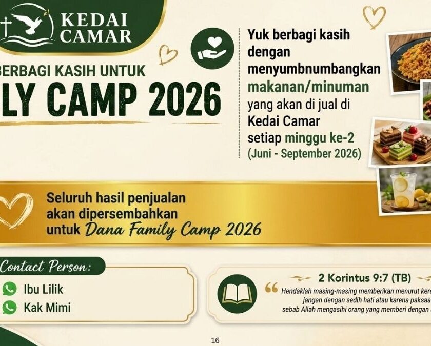 Penggalangan Dana FC 2026: KEDAI CAMAR