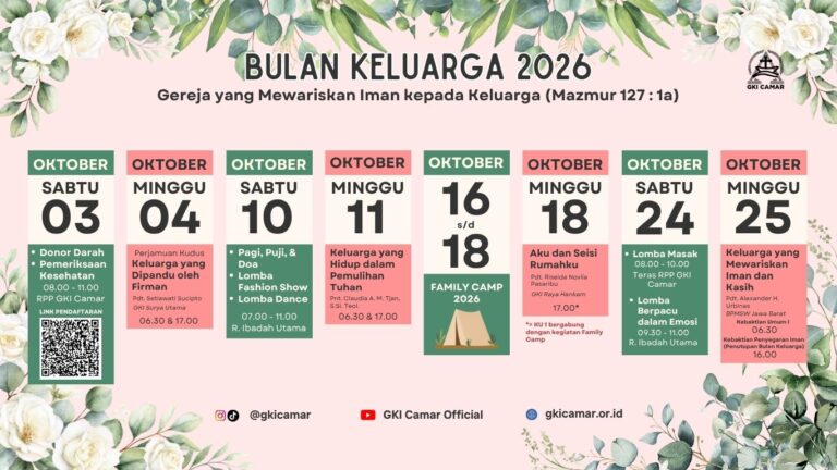 Bulan Keluarga GKI 2026